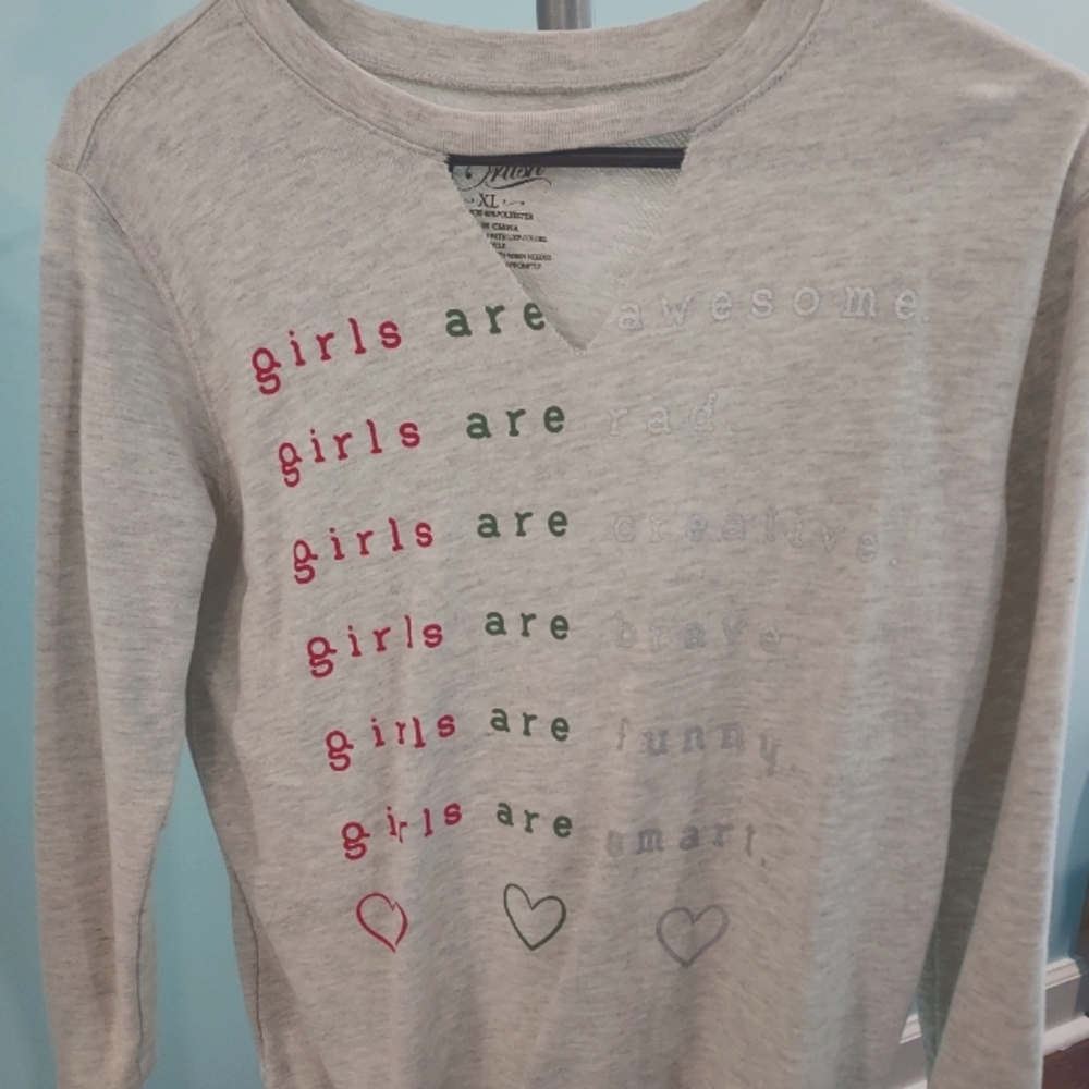 NWOT Long Sleeve Shirt Girls Are...